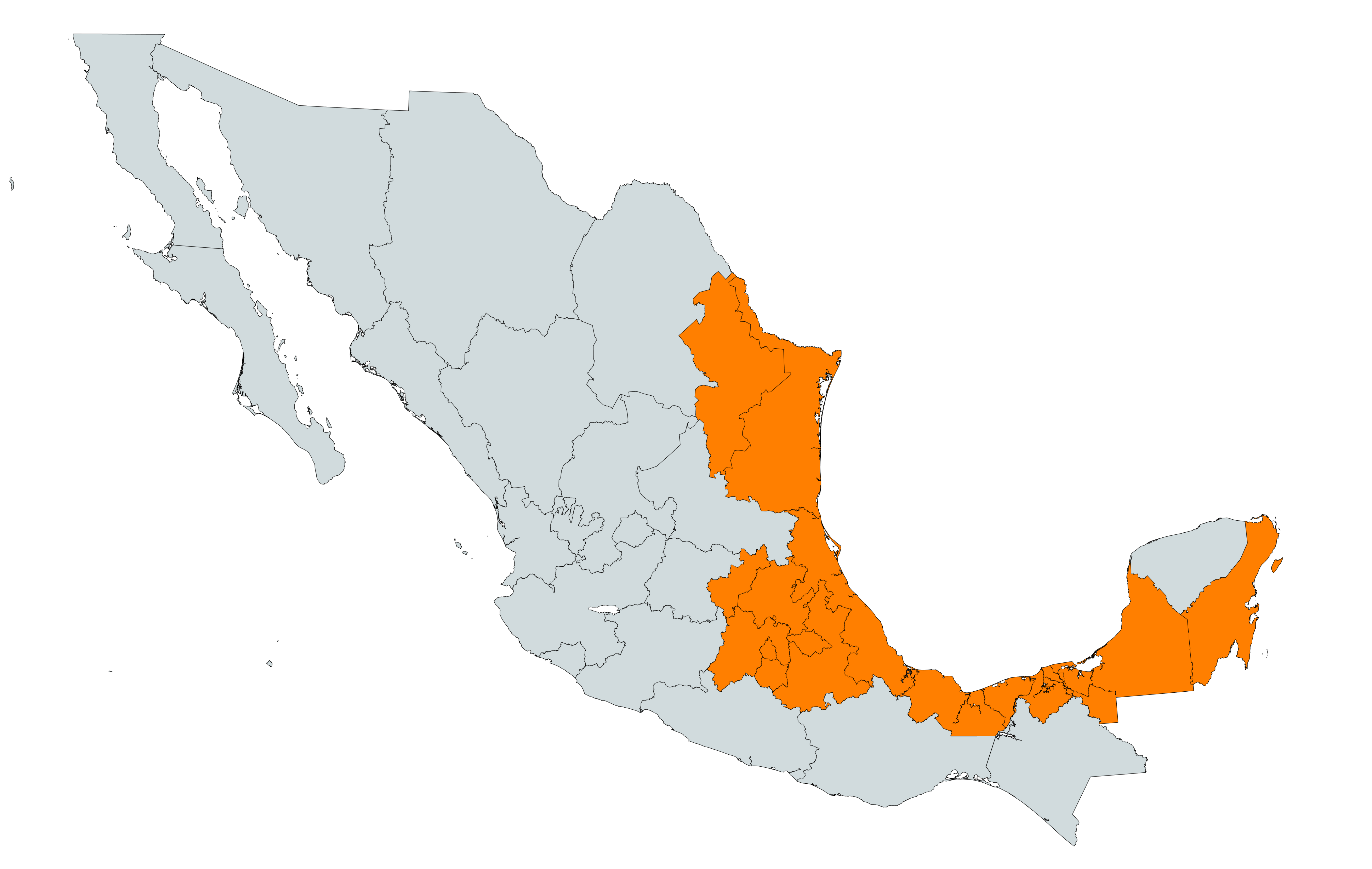 Mapa de cobertura Cassiopeia